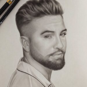 Impression portrait kendji Girac