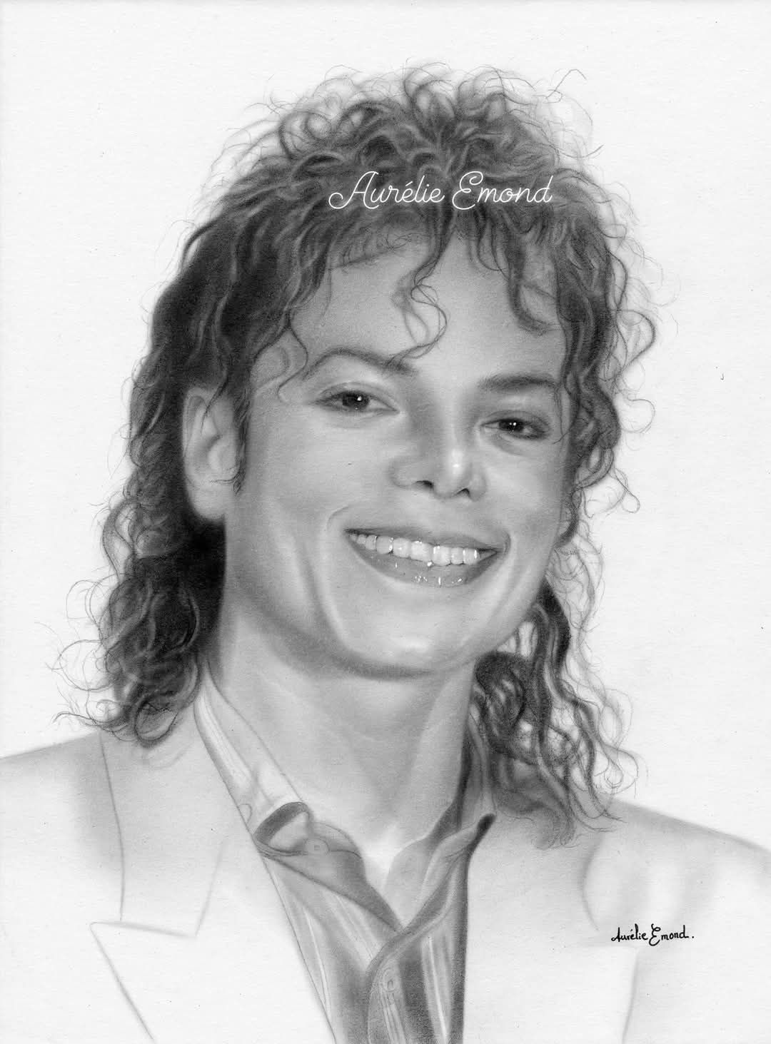 Impression portrait MJ