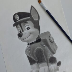 Dessin original pat patrouille