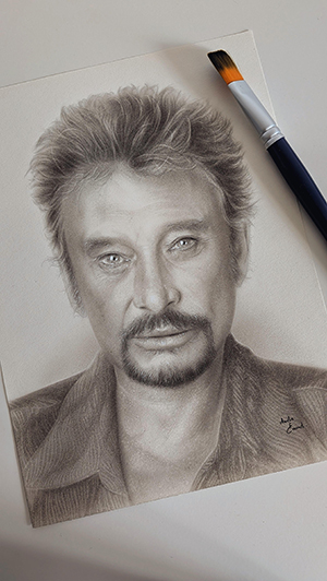 Impression Johnny Hallyday