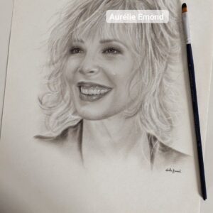 Portrait original Mylène farmer