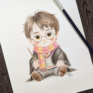 Dessin original Harry Potter