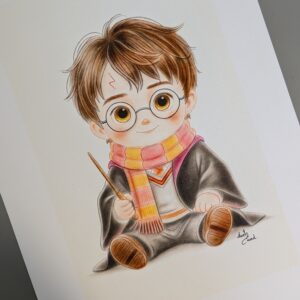 Art print harry potter