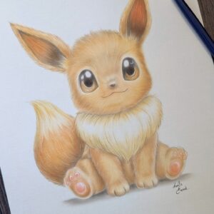 Peinture originale Evoli